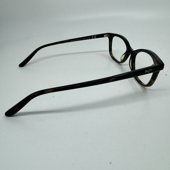 Maui Jim Coral Sea Sunglasses MJ750-10 Brown Tortoise Cat Eye Frame H11361 - Picture 4 of 7